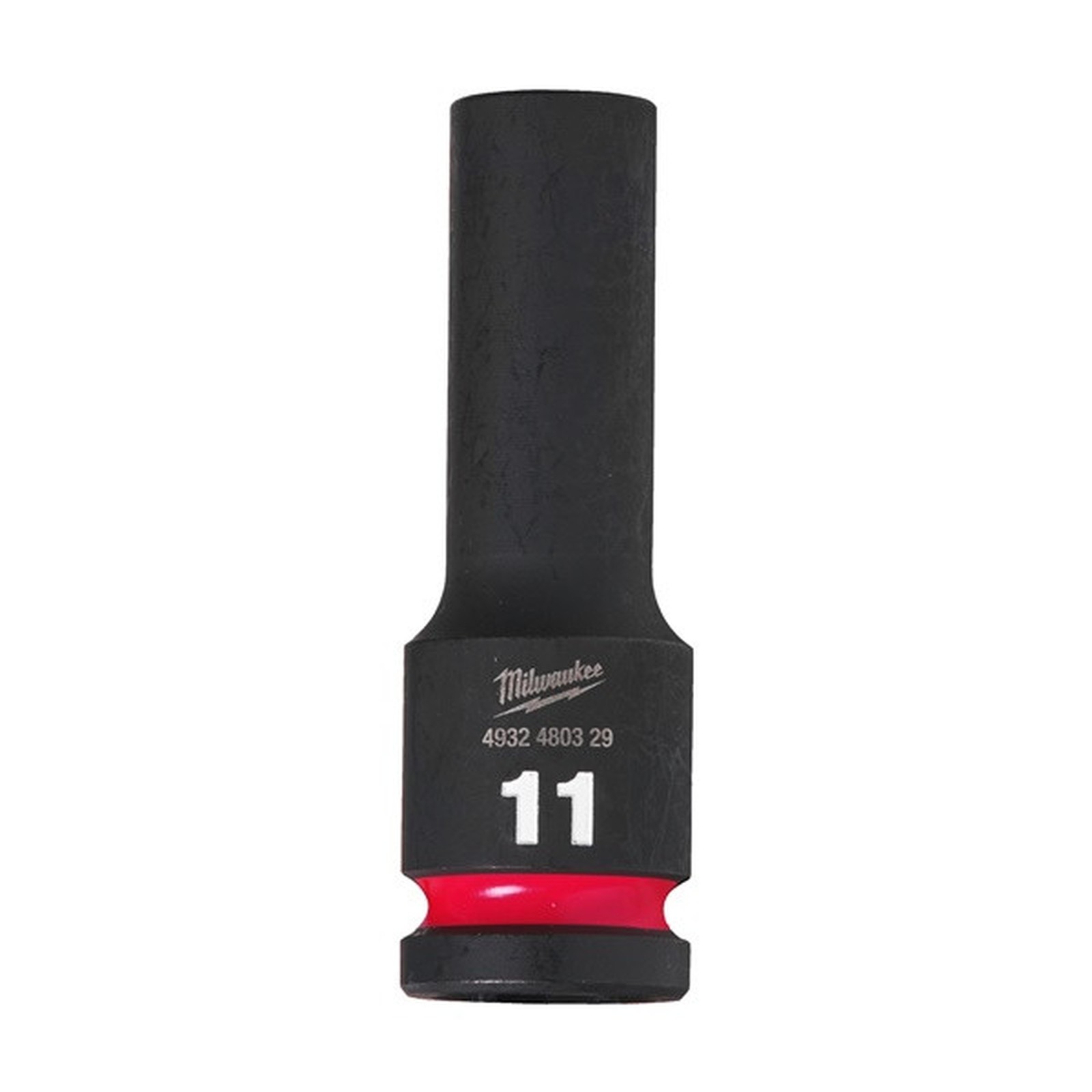 11mm SHOCKWAVE Deep Impact Socket - 1/2 Inch Drive - 6 Point - MILWAUKEE