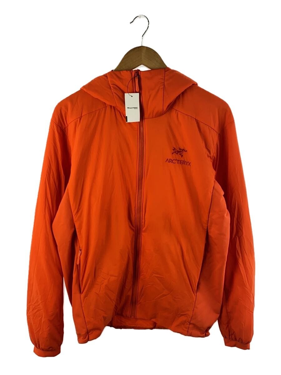 Arc'teryx Atom Felpa con Cappuccio Parka da Montagna Nylon Arancione Taglia M #EG CZA