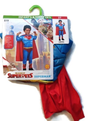 League Of Super Pets Superman Costume Toddler 2T