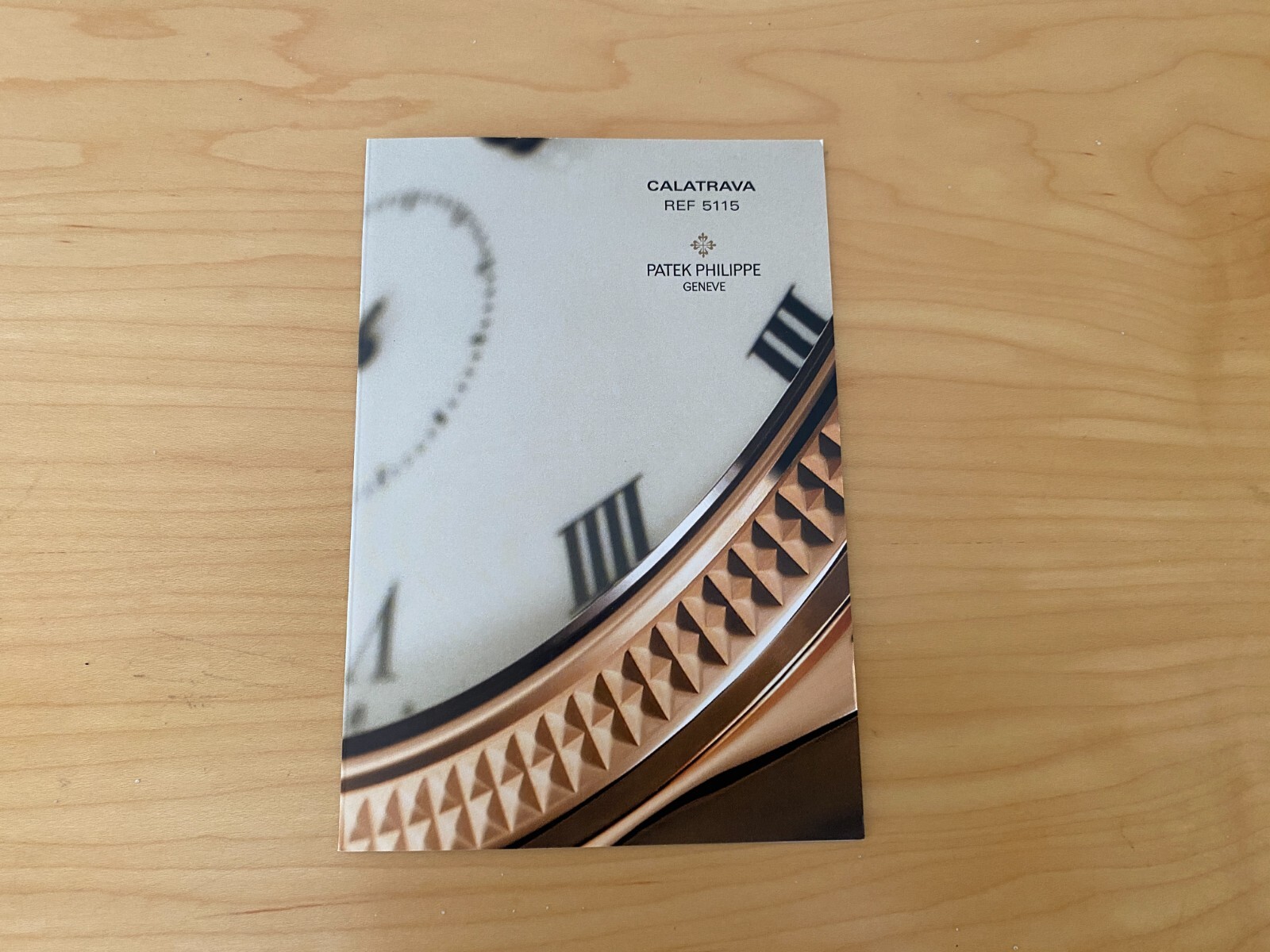 Booklet PATEK PHILIPPE Brochure - New Models 2005 - CALATRAVA Ref. 5115