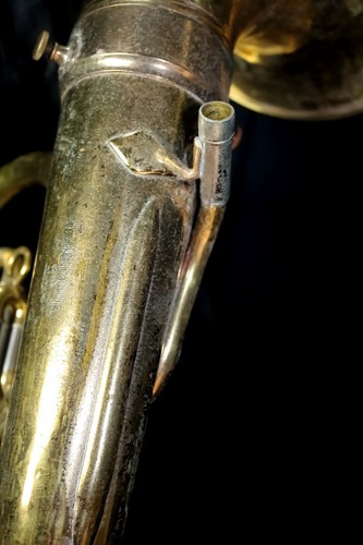Besson Baritone Horn - Used, Detachable Bell, Worn Finish, Mouthpiece Included - Picture 4 of 7