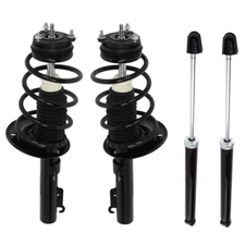 4pc Front & Rear Complete Strut Spring Shocks Kit For Ford Focus SE Coupe 2-Door