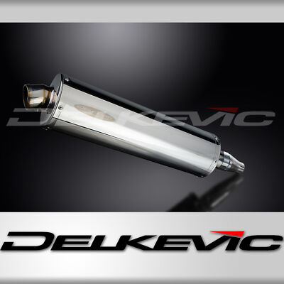 Derbi Senda Adventure 125 08-17 18'' Oval Stainless Exhaust Muffler Kit