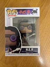 H.E.R. FIGURA Funko POP Rocks Gabriella Sarmiento Wilson #295 HER Paquete Cuidadoso