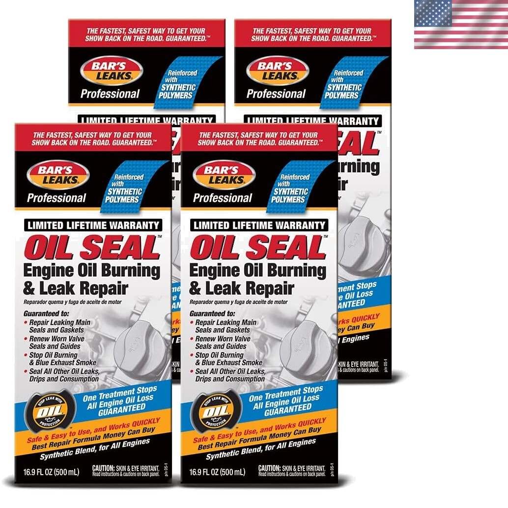 Complete Engine Repair for Oil Leaks - OS-1 Oil Sealant, 16.9 oz 4 Pack