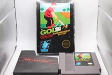 GOLF BLACK LABEL Nintendo NES BOX Set IB PROTECTOR TESTED RARE