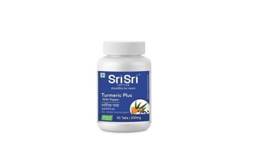 Sri Sri Tattva Turmeric Plus,60 Tabs | 500mg