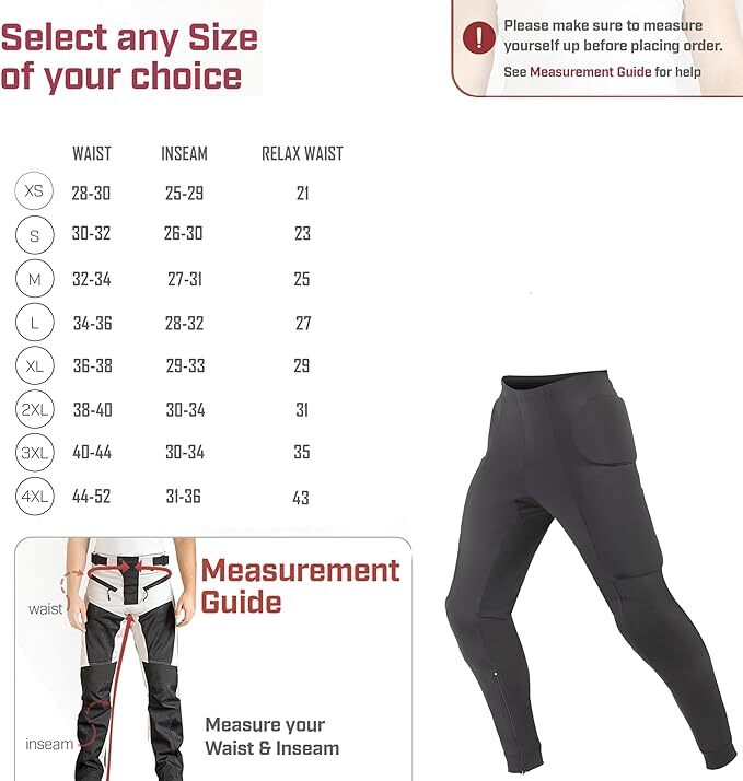 WICKED STOCK Mesh Motorcycle PantsCE Level 2 Armor for Men, Women