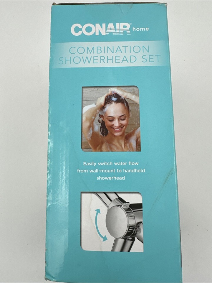 ConAir Home Combination Handheld & Mounted Showerhead Set Model CHCC2
