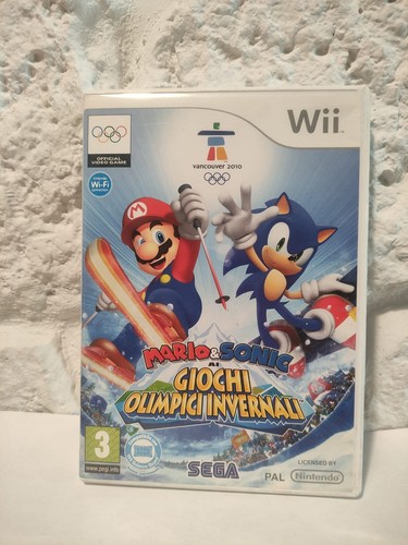 Jeu Mario & Sonic Aux Jeux Olympiques D'Hiver DS - Complet PAL - Floto Games