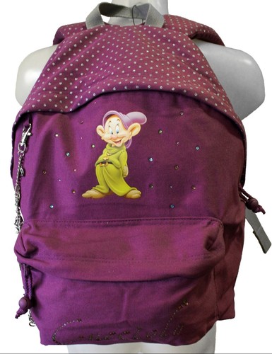Zaino Cucciolo Biancaneve Sette Nani Disney cartoons Asilo Scuola Tempo  libero | eBay