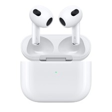 APPLE AIRPODS 3RD GEN WITH LIGHTNING CHARGING CASE IN EAR HEADPHONES MPNY3ZM/A