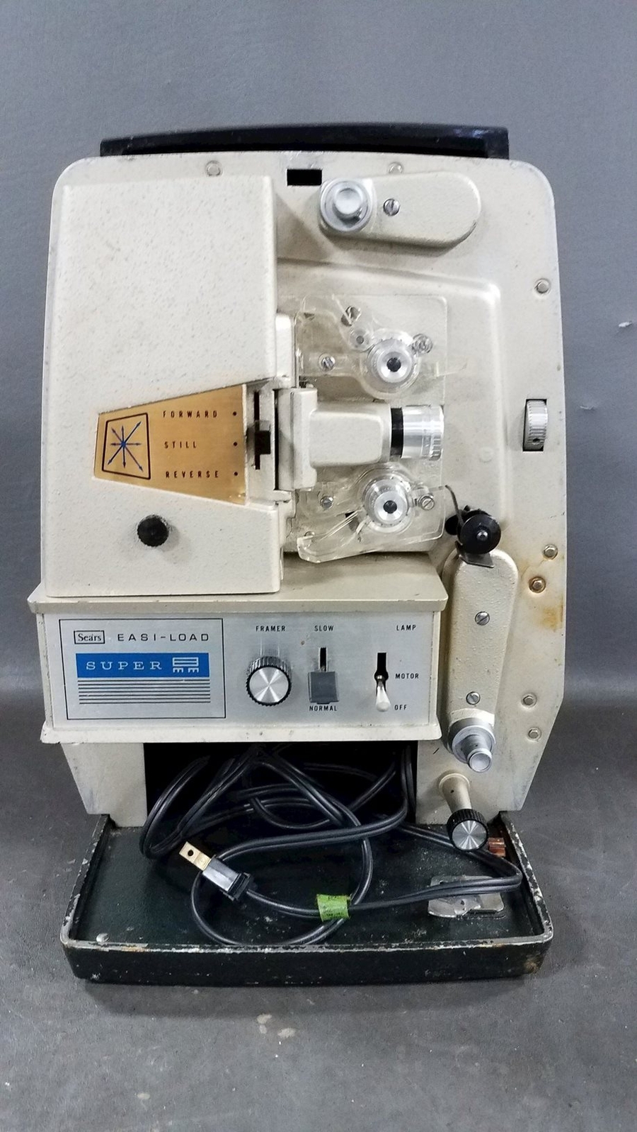 HQ Vintage Sears EasiLoad 584.92000 Super 8MM Dual Speed Movie