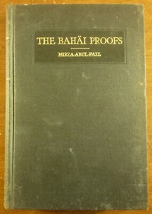 1914 The Baha I Proofs Mirza Abu L Fazl Golpayegani Religion Its Leaders Ebay