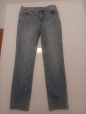 Gloria Vanderbilt Jeans Womens 4 Short Blue Amanda Slim Denim Straight Leg