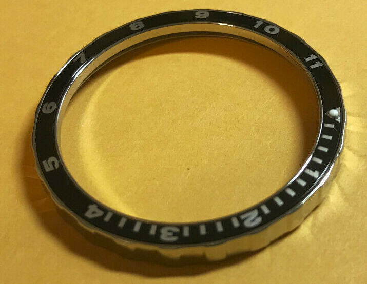 12 HOUR INSERT 38MM POLISHED BEZEL VOSTOK AMPHIBIAN KOMANDIRSKIE