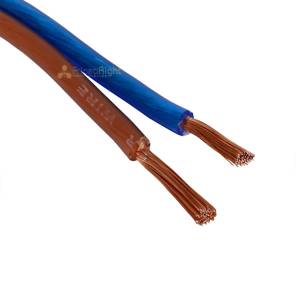 RS14100 True Spec  CCA 14 Gauge Speaker Wire 294 Strands Per Channel Super Flexible Jacket 100 Feet For Car Audio Home Theater Speakers Surround Sound - Foto 4