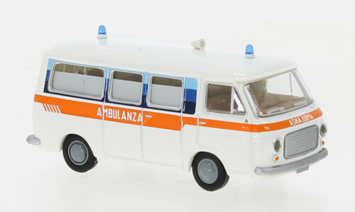 Brekina 34415 - 1/87 Fiat 238 Bus, Ambulance (I), 1966 - New