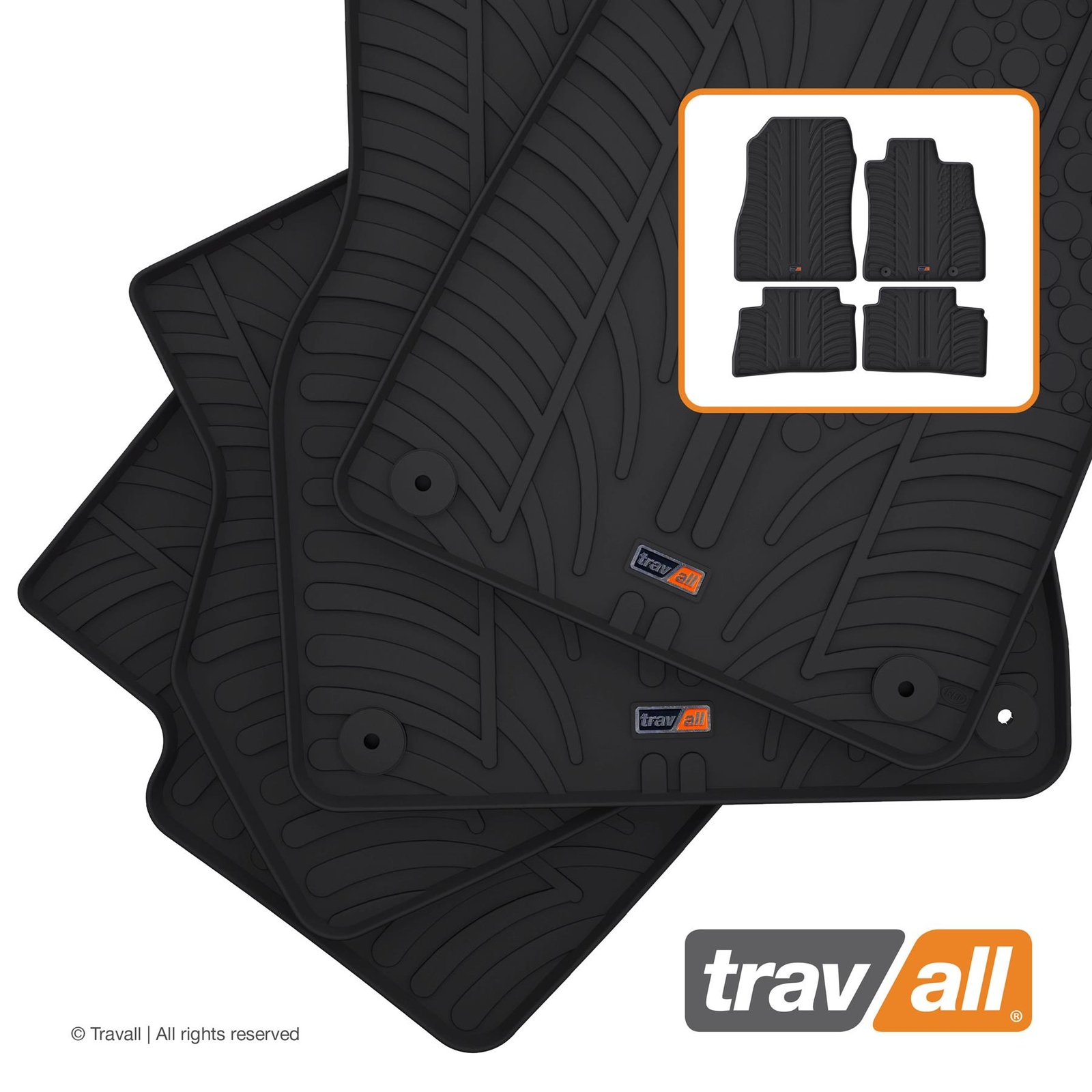 RUBBER CAR MATS for NISSAN JUKE 1019 Waterproof All Weather Premium eBay