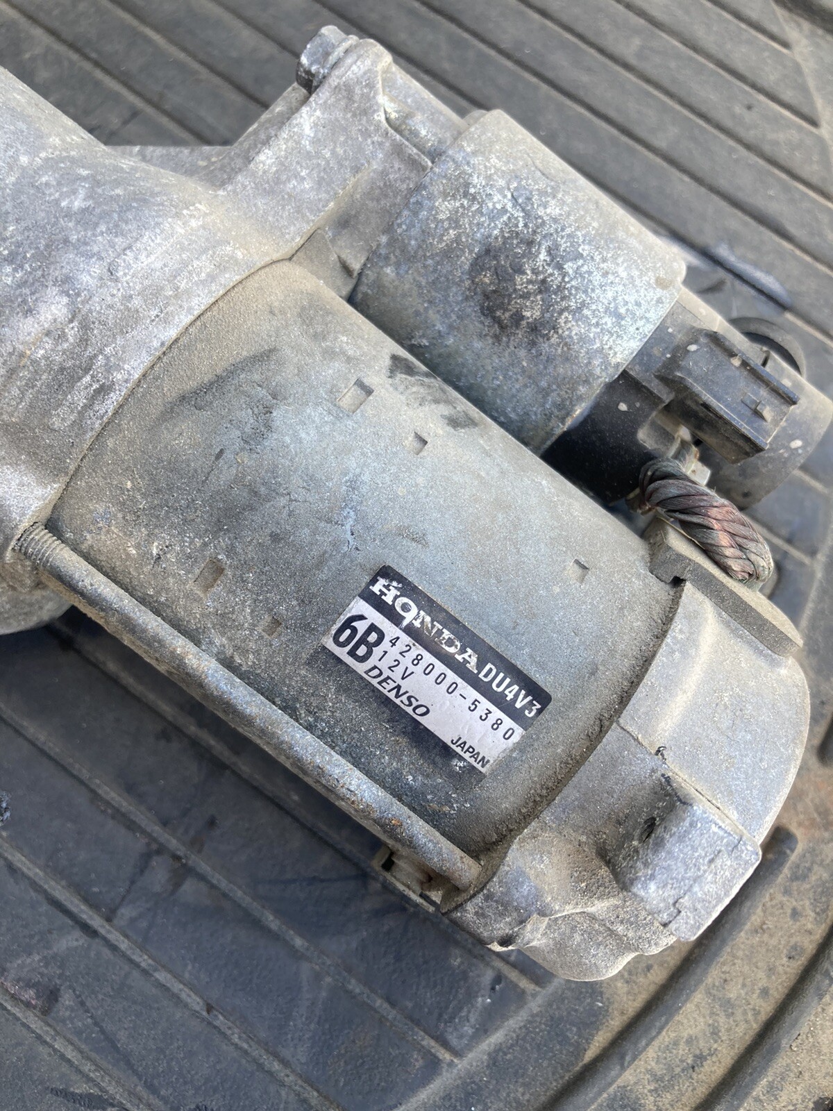 Honda Accord 2008 3.5L Starter Motor Used Oem denso 428000-5380