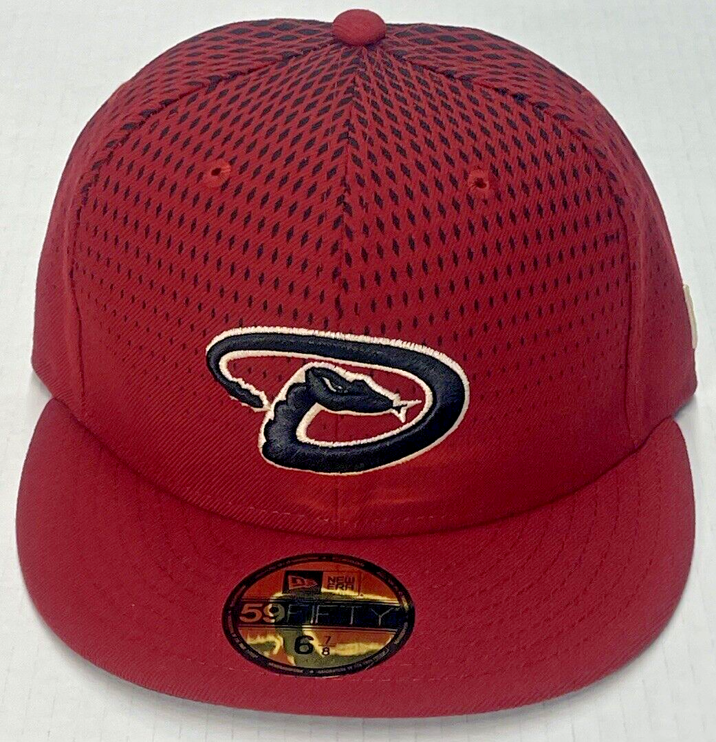 Size:67/8 MLB NEW ERA 59FIFTY ARIZONA DIAMOND BACK FITTED HAT CAP