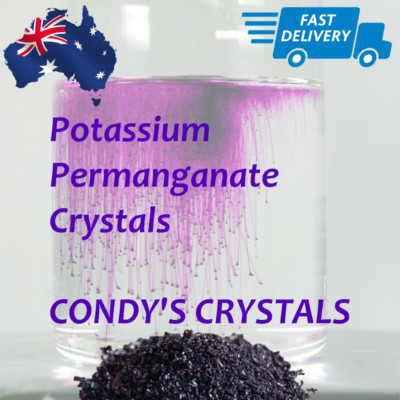 Potassium Permanganate PURE Condys Crystals Granular AUSSIE FREE ...