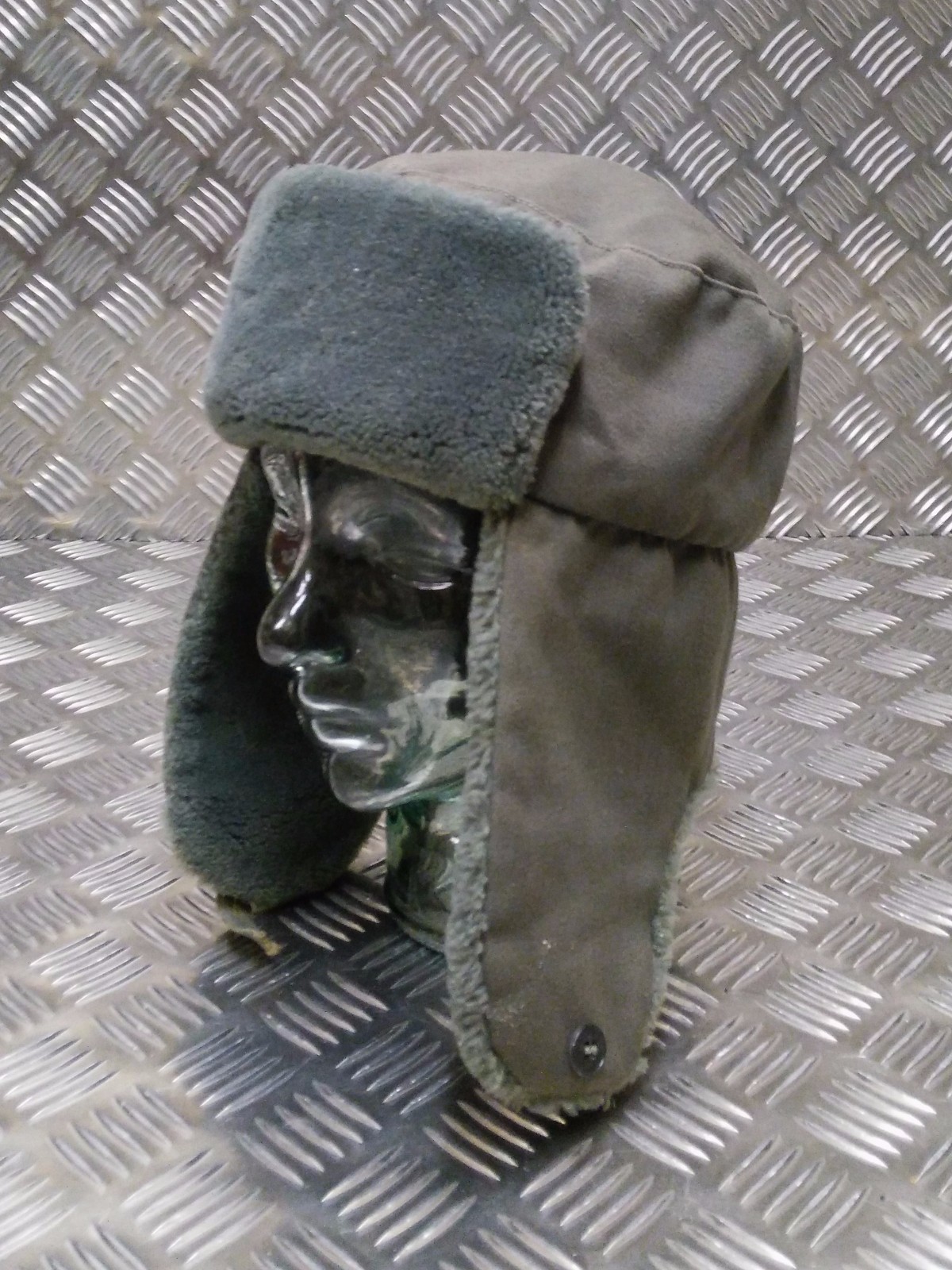 Alemán Army Nva Gris Cosaco/Ushanka Cazador Sombrero - Todas las Tallas - Nuevo