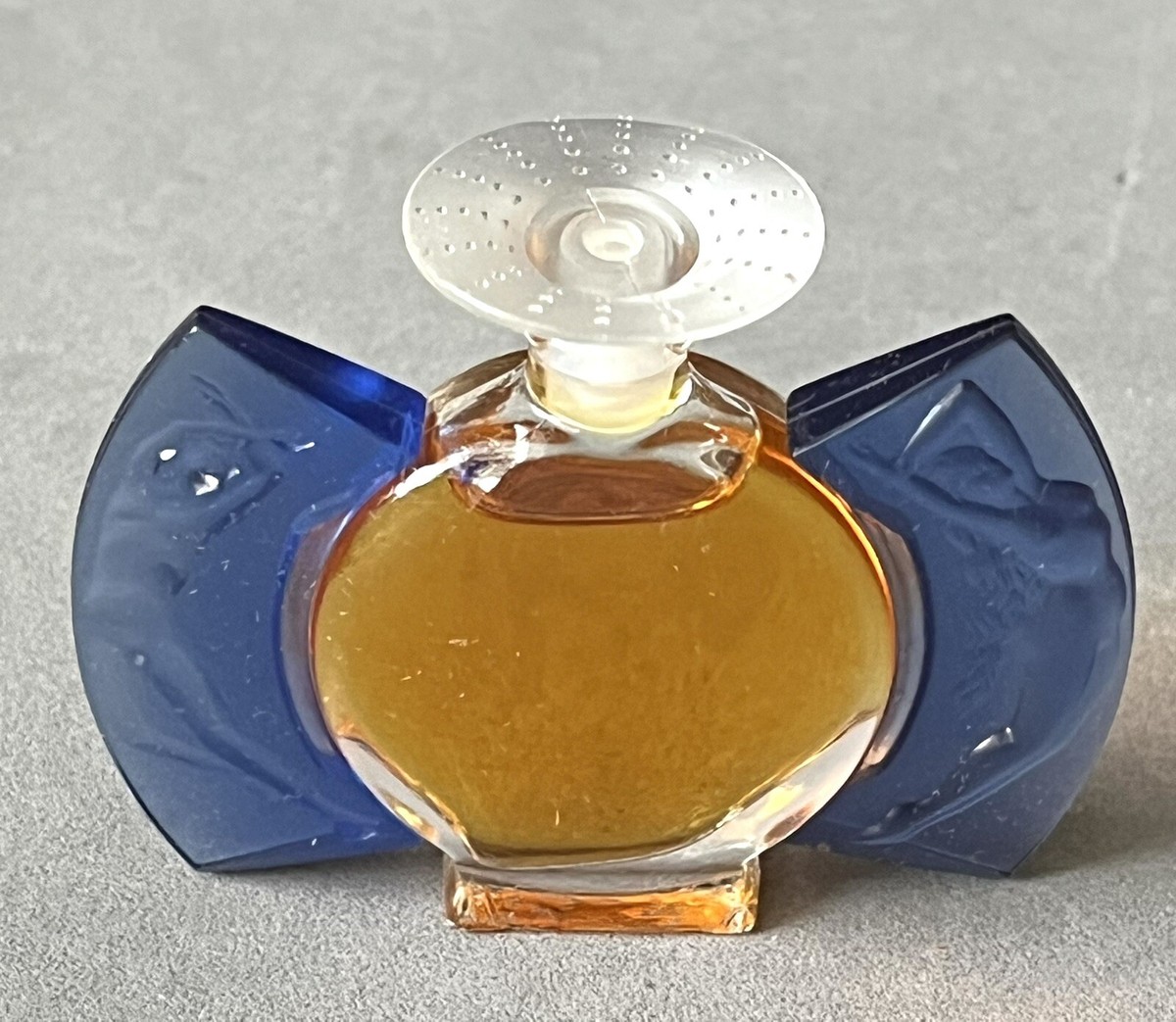LALIQUE Mini Flacon 1999 Miniature Perfume Bottle TIMELESS 4.5 ml 