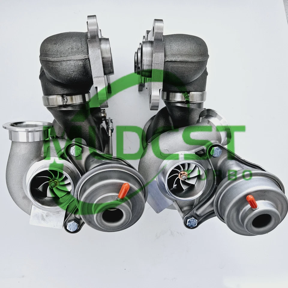 Turbocompressor N54 17T TD04 para BMW 535i 135i Z4 X6 740 E60 E89 F71 F01 - Imagem 3 de 4