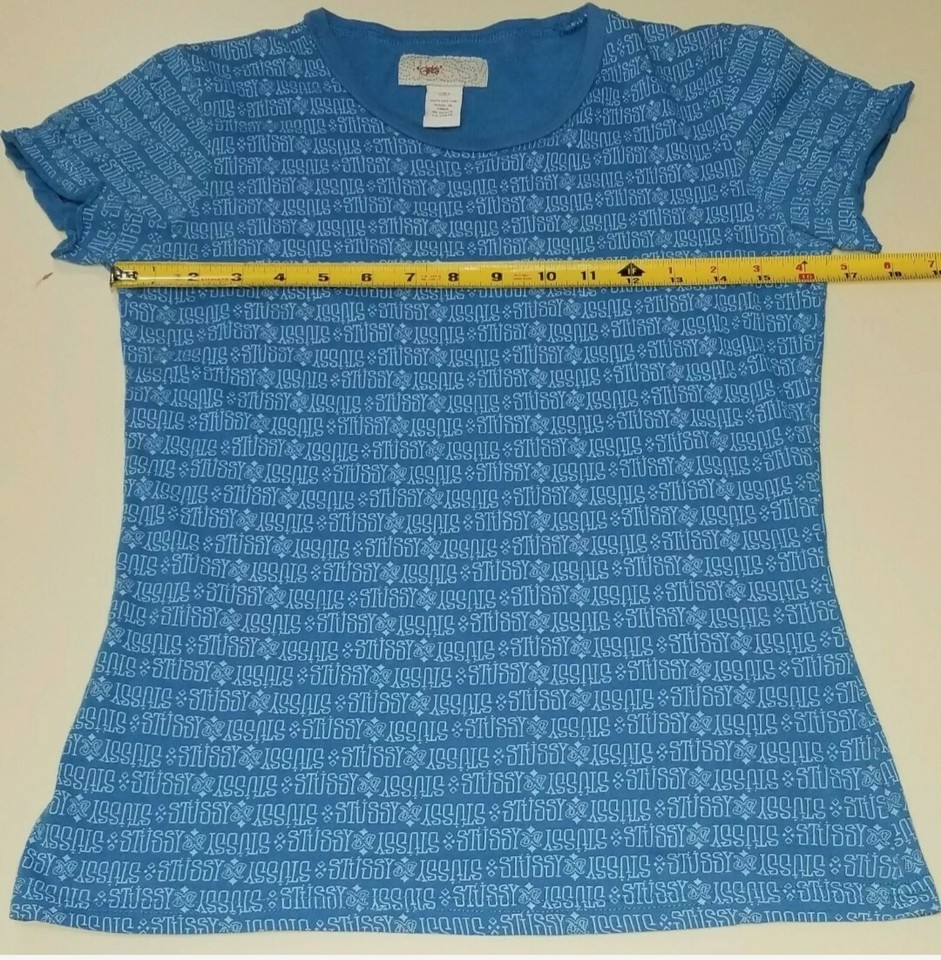 stussy-girls-blue-monogrammed-logo-street-culture-s-s-vintage-shirt-top