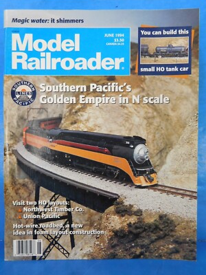 Modellbahn Magazin 1995 Juni Hot Wire Roadbed, SP Golden Empire Spur N