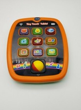 Educational VTECH TINY TOUCH TABLET. Gently-Used. Teaches button use