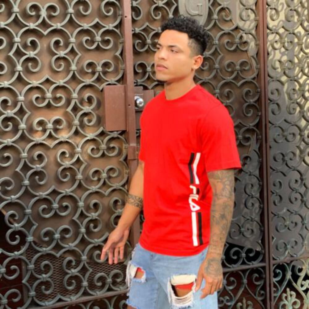 T shirt uomo Fila rossa bianca nera moda manica corta nuova con etichetta