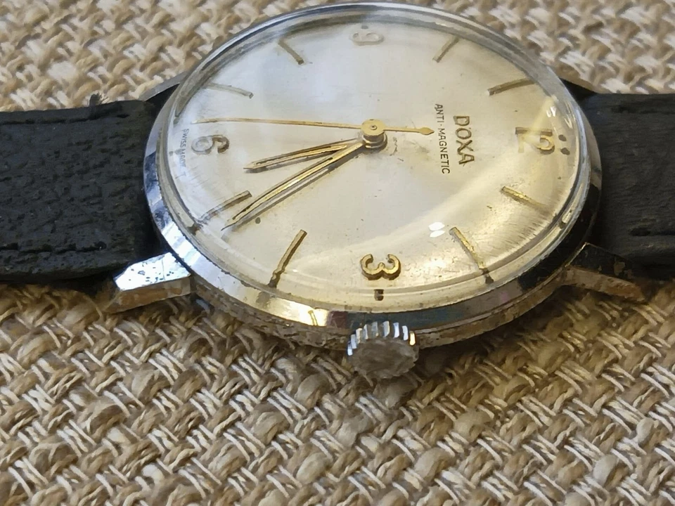 ✅ DOXA - Mechanical (Hand-Winding) SWISS Watch -RARE VINTAGE - Collectors’ ✅ - Image 3 of 4