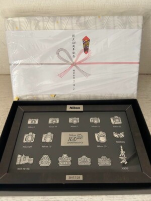 Nikon Camera 100th Anniversary Pin Collection Set F/S