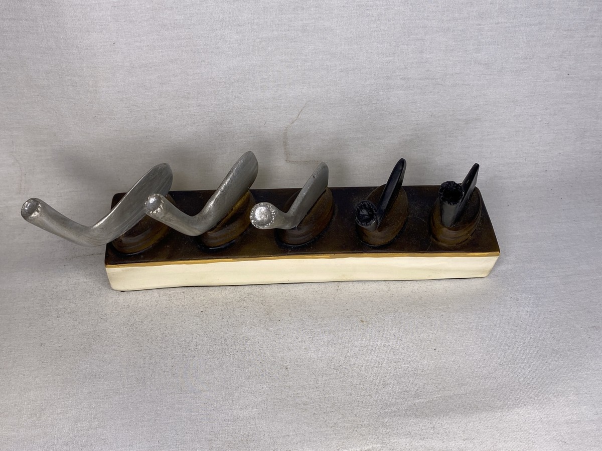 History of Golf Iron, Display Plaque, Resin, Signed, Numbered