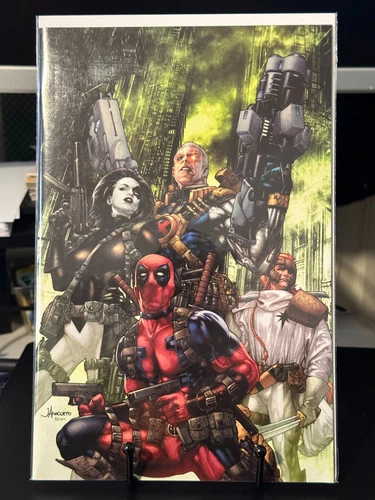 X-FORCE KILLSHOT ANNIVERSARY SPECIAL #1 JAY ANACLETO VIRGIN DEADPOOL Marvel 2021