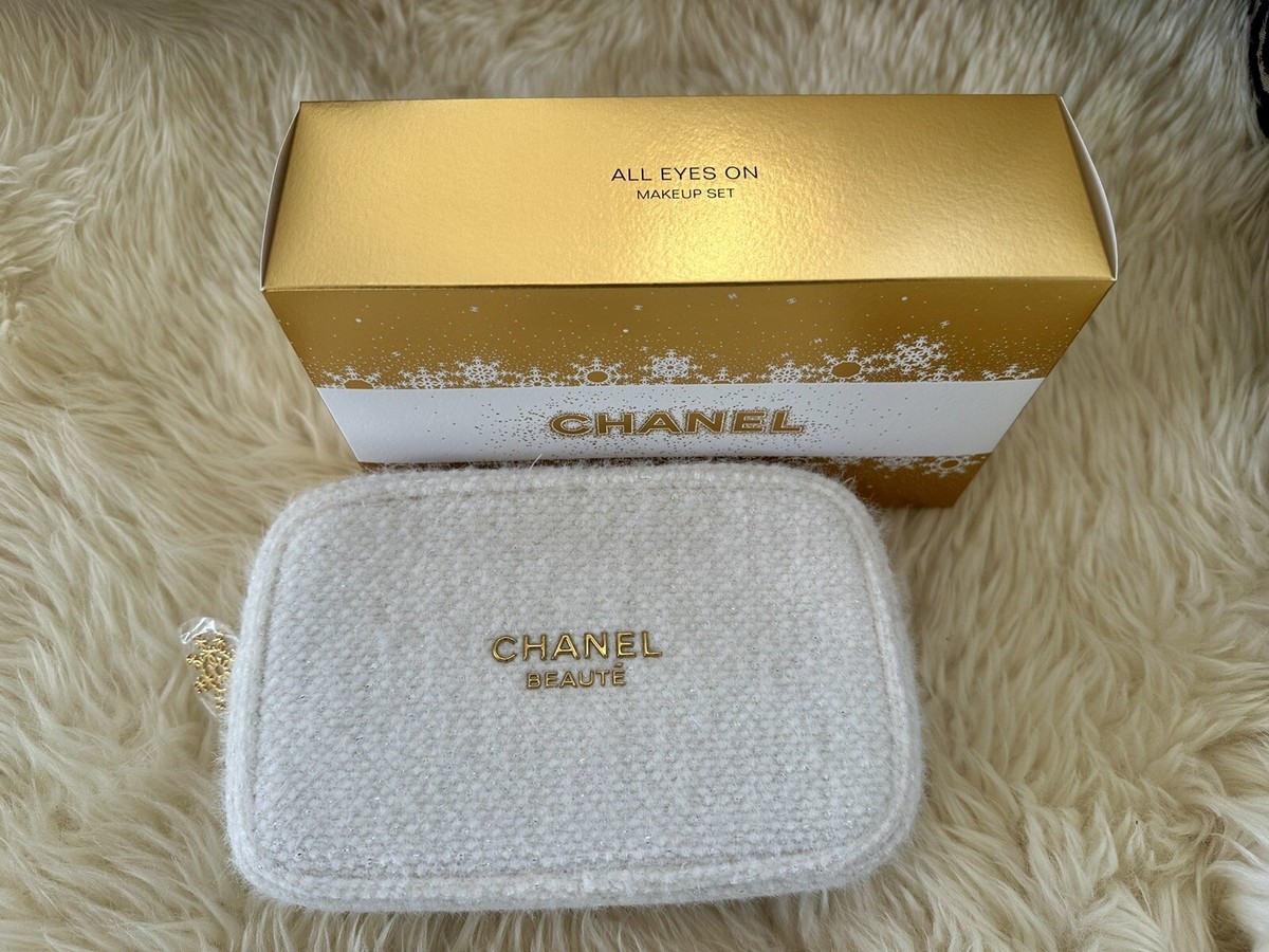 Chanel Holiday Set 2024 THE EXPERT EYE TRIO Gift Set W/Pouch