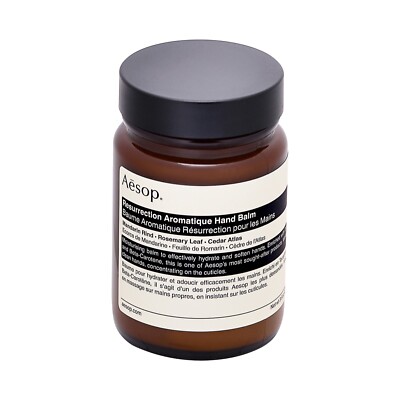 Aesop Resurrection Aromatique Hand Balm 120ml Moisturize Skin