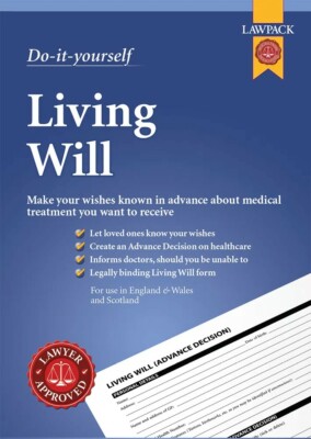 Living Will Kit - Advanced Decision about Medical Care by Lawpack