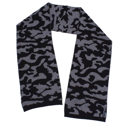 9712X sciarpa unisex ARMANI JEANS green/black wool scarf unisex