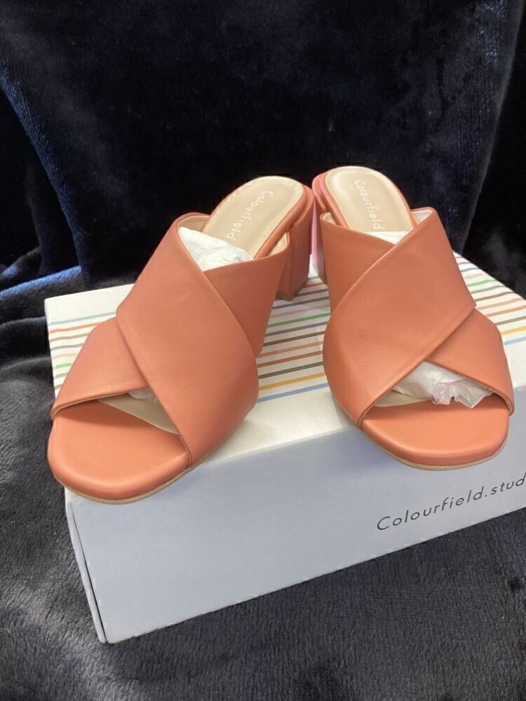 APL Scarpe studio Colourfield 04 rosa taglia 6 pelle moderno sandalo classico.