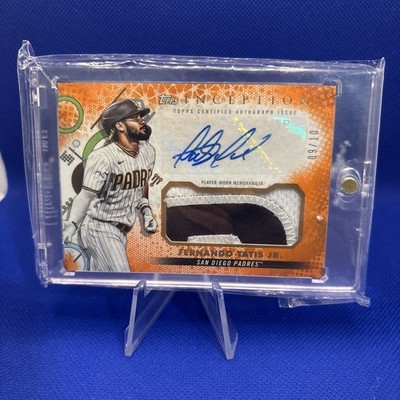 2022 Topps Inception - Autograph Patch Fernando Tatís Jr. Orange /10 (AU, MEM)