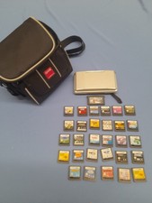 nintendo ds console, 30 games, charger and carry case, working order