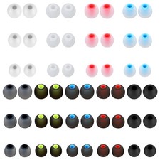 Earbuds Replacement Tips 54Pcs Silicone Earbuds Cap Replacement Pieces Earbud...