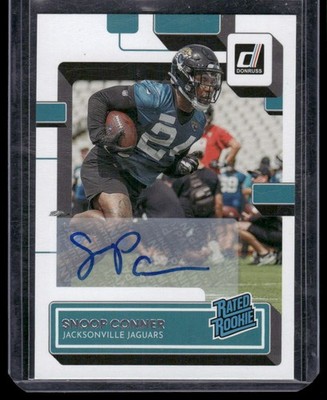 2022 Donruss #345 Snoop Conner Rated Rookies Autographs