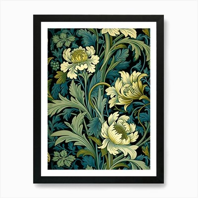 William Morris Tapete 125 Kunst Pr gerahmt Wandbild Poster Leinwanddruck Bild