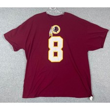 Washington Redskins Kurt Cousins NFL Team Apparel Football T Shirt Size 2XL Red
