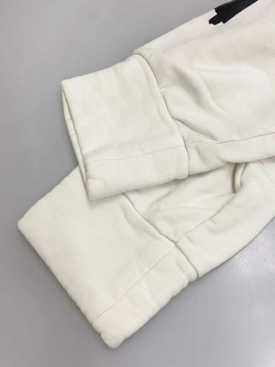 OFF WHITE FELPA CON CAPPUCCIO OMBB057R20E30005 S COTONE bianca usata