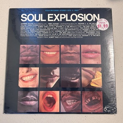 SEALED!! ''Soul Explosion'' US Funk Rock STAX Vinyl 2X Lp THE  BAR-KAYS, BOOKER T.